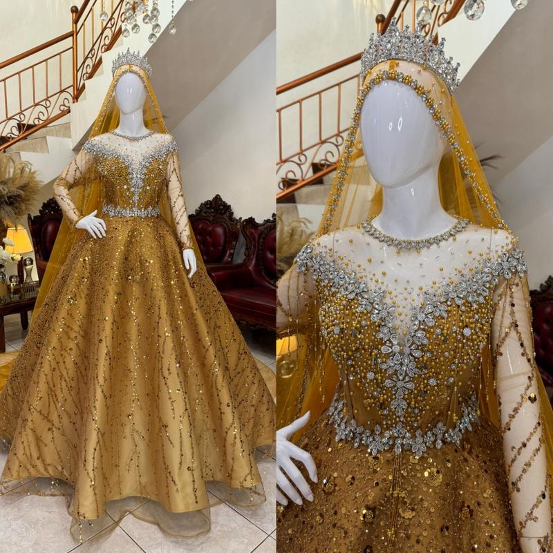 Product Introduction of Gaun pengantin barbie luxury gradasi full payet Mewah 39