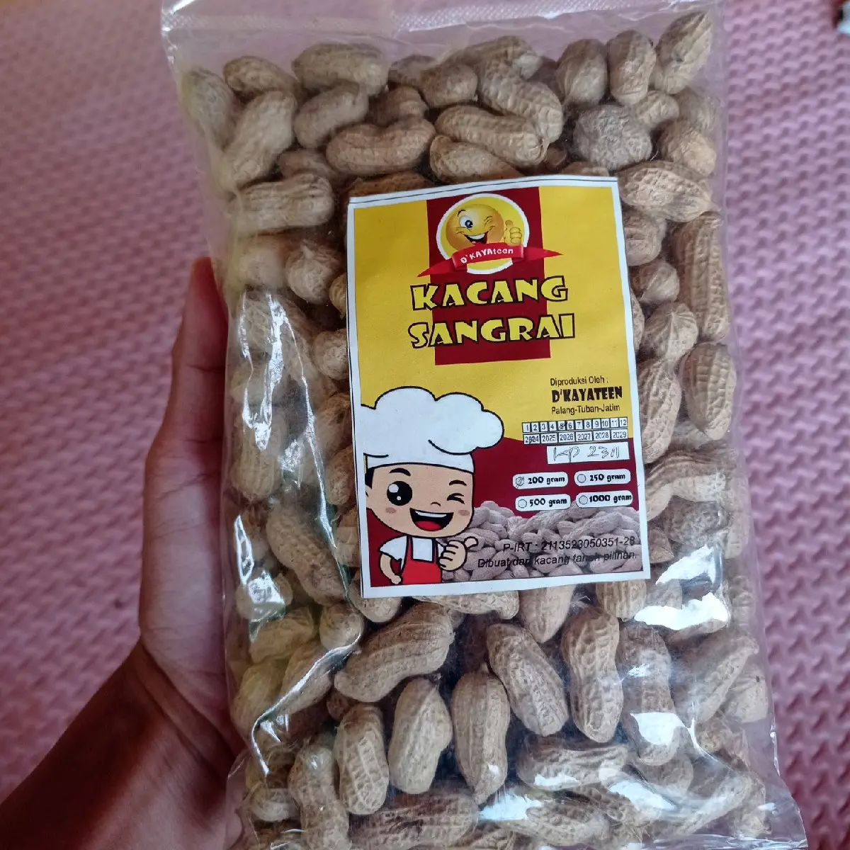 1 KG KACANG SANGRAI TUBAN