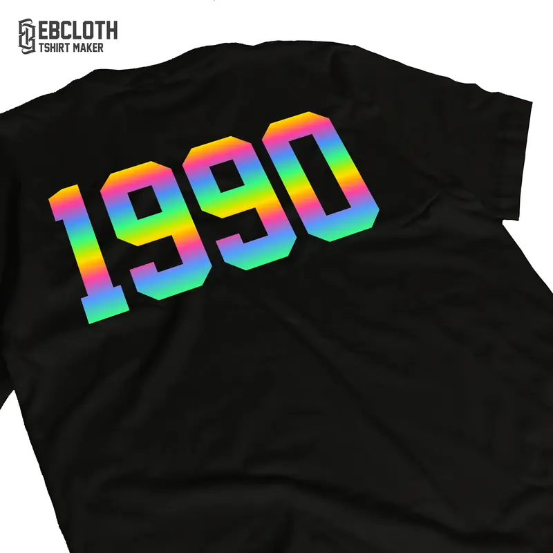 [EBCLOTH 001] CUSTOM NAMA / KATA SABLON REFLEKTIF MENYALA HOLOGRAM RAINBOW CUSTOM KAOS KATUN COMBED HITAM Distro Pria Baju Oblong Keren Pendek Dewasa 2