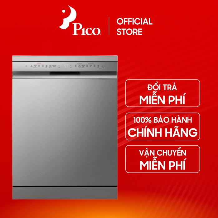 Máy rửa bát LG Quadwash TrueSteam LDT14SVA4 màu bạc ghi sáng