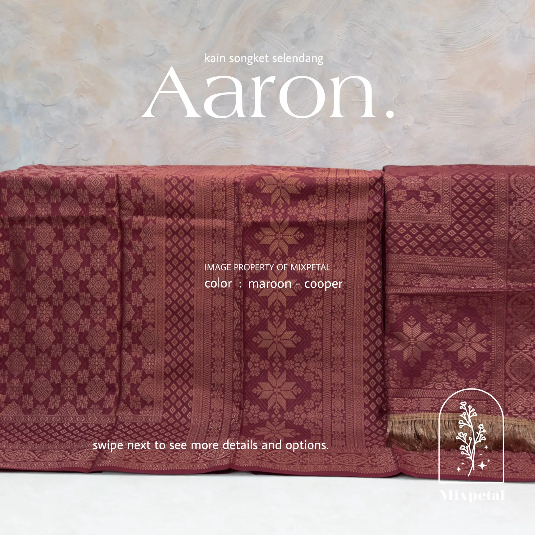 KAIN SONGKET SELEDANG AARON
