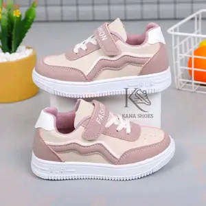 Sepatu Sneaker Anak Perempuan Terbaru Bahan Sintetis PVC Ringan Nyaman Untuk Sekolah & Casual Size 26-35 Trendy & Murah Fashion