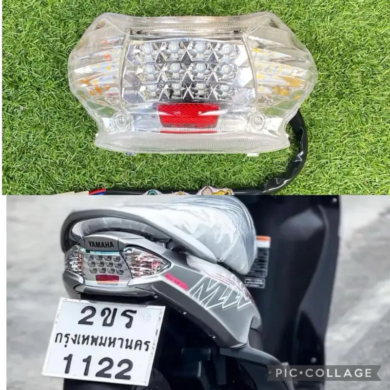 STOPLAMP LED MIO SPORTY 5TL DAN MIO SMILE MODEL THAILAND / LAMPU STOP BELAKANG MIO SPORTY 5TL & MIO SMILE MODEL THAILAND MIKA BENING DAN MIKA SMOKE