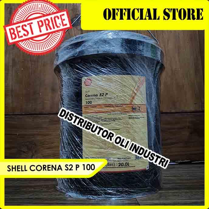 Jual Shell Corena S2 P 100 ( Kompressor Piston - 20 Liter - Ready Stock ...