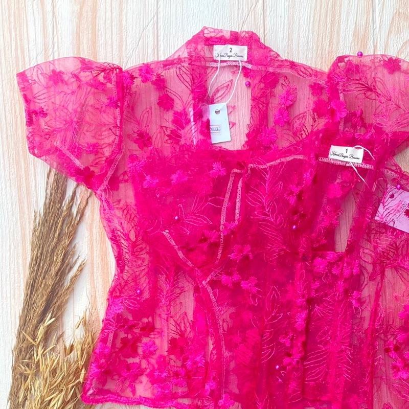 Kebaya anak cewek bahan tile 1