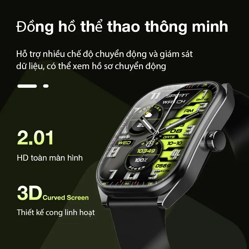 【COD】Aolon Curve Đồng hồ thông minh, Màn hình cong IPS 2.01 inch, Gọi Bluetooth, Theo dõi Running Pace, IP68 chống nước | BigBuy360 - bigbuy360.vn 【COD】Aolon Curve Đồng hồ thông minh, Màn hình cong IPS 2.01 inch, Gọi Bluetooth, Theo dõi Running Pace, IP68 chống nước | BigBuy360 - bigbuy360.vn