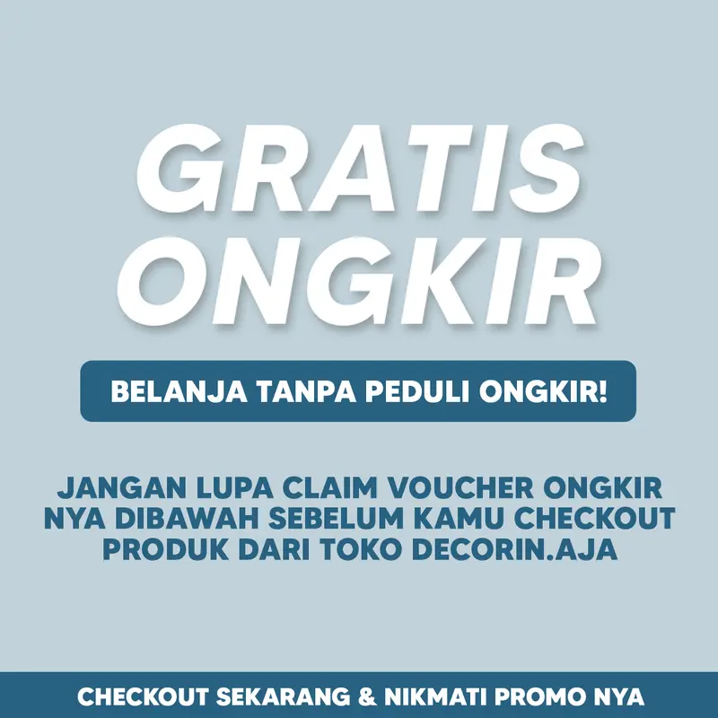 Hiasan Dinding Kata Kata Motivasi Satu Set Ukuran Jumbo - Decorin 3
