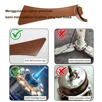 Gambar Sofucor【Garansi 5 tahun】Kipas Langit-langit 52 inci Warna Hitam Doff，Gaya Asia Tenggara modern dan mewah，Bilah kipas dengan motif serat kayu gelap，Lampu LED tiga warna，Motor DC enam kecepatan，Mesin ini beroperasi dengan tenang.Vila, ruang makan - 52'' Kayu Terang dari sofucor fan Kab. Tangerang 3 Tokopedia