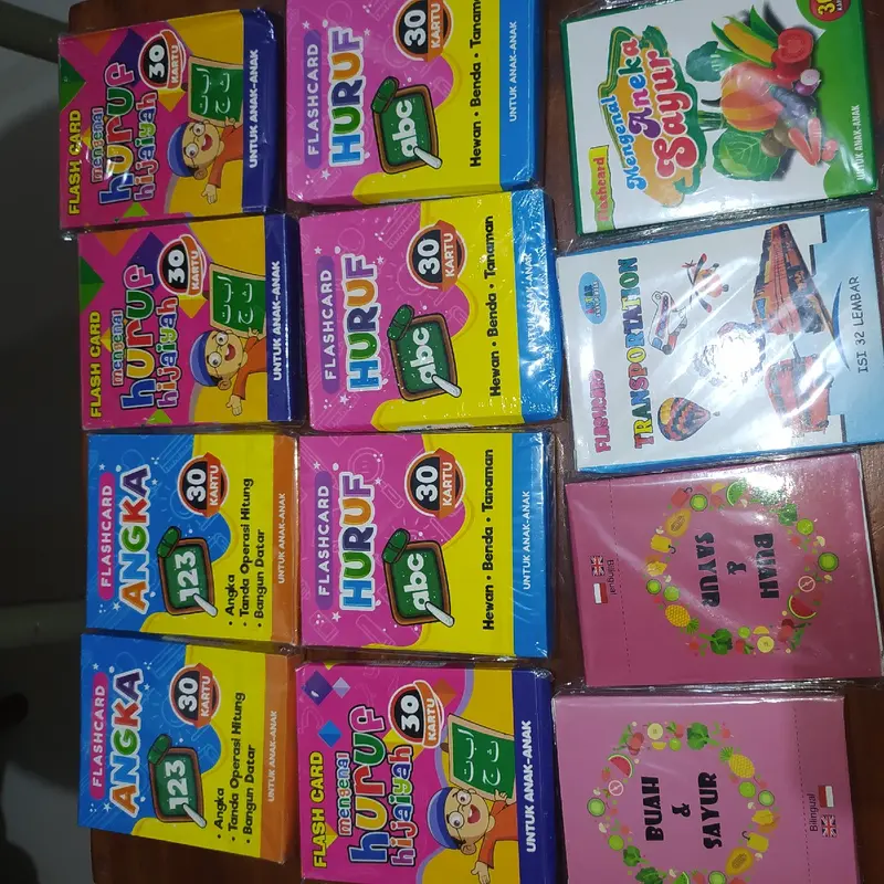 Paket 3 Mainan edukasi speech delay anak montesori Set Hadiah Kayu Plastik Toys 3