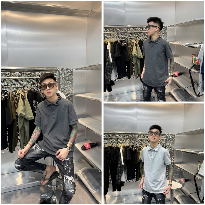 Áo Polo Nam PL05 Chất Vải Cá Sấu Pe Dầy Dặn Cổ Dệt Kim Cao Cấp Cúc Khắc Chữ Thời Trang Nam