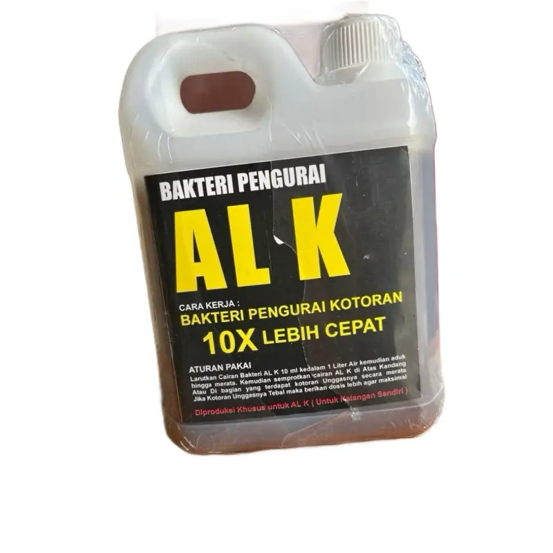 AL K pengurai kotoran hewan 1 liter penghilang bau kandang pembasmi virus bakteri