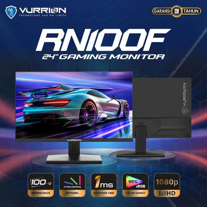 Gambar VURRION VR24-RN100F 24" Inch - FHD 1080p IPS 100Hz 1ms 99% sRGB HDMI VGA Gaming Monitor I VR24 RN100F dari Duta Mandiri Infokom Kota Administrasi Jakarta Pusat Tokopedia