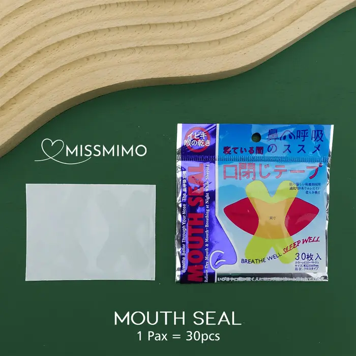 Plester Mulut Tidur Anti Ngorok Sticker Mouth Seal Tape Anti Dengkur Dewasa Anak 0