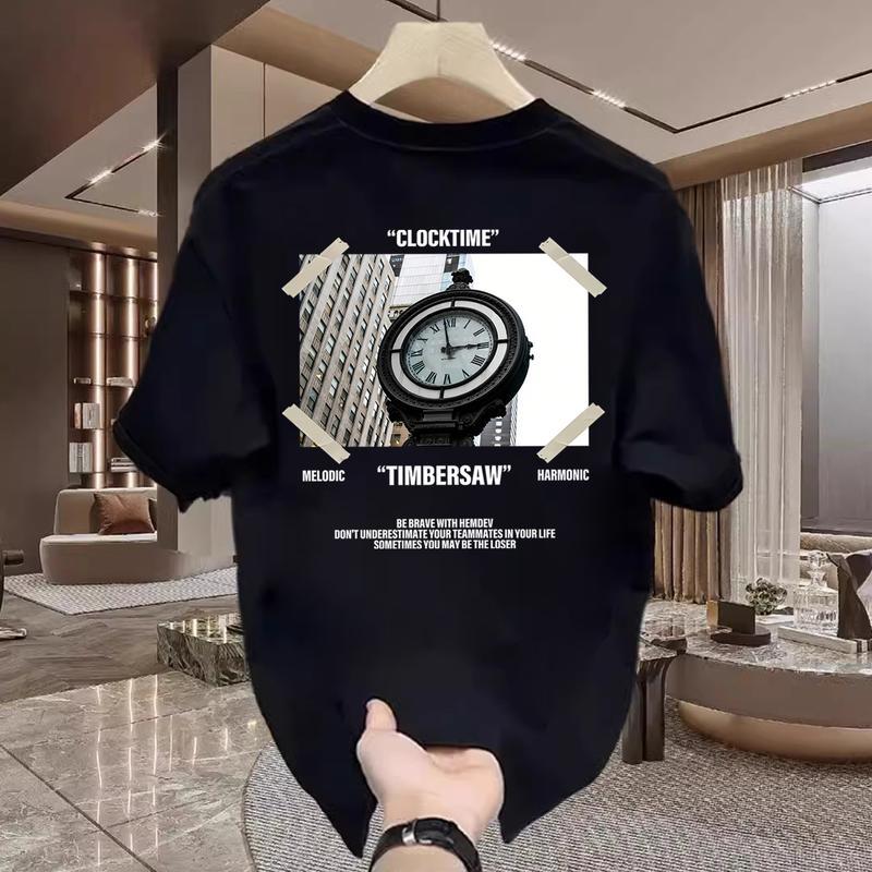 Product Introduction of Fashionable Cotton T-shirt For Men And Women With Comfortable Round Neck Design 5