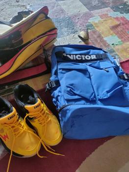 Product Review of Tas Raket Victor Badminton Model Ransel Lapis Thermo tas  badminton from R**i S**n P**o 0