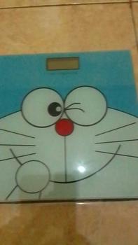 Product Review of Timbangan Badan Kaca Digital Elektronik Motif Kartun 180kg Cartoon Body Scale OLL-2125 from a**2 0