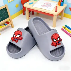 Sandal Spiderman Anak Laik-laik bahan EVA Premium  Untuk Luar Ruangan Dipakai Sehari-hari  Nyaman Sendal Karet