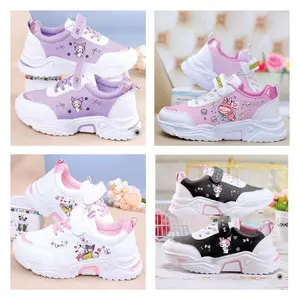 Sepatu Sneakers Anak Perempuan Karakter Kuromi And Labubu Sepatu Sekolah Anak Perempuan Trendy