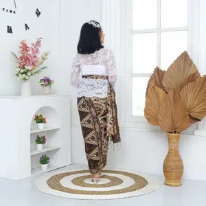 Kamen Endek Bali Motif Rembang Free Selendang Sutra Paris Premium High Quality ATBM Cocok DiSegala Acara