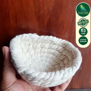 Sarang Kenari | Sarang Sumbu Kompor | Jahit Rapi & Kuat untuk Ternak Kenari Nyaman Aman & Tahan Lama