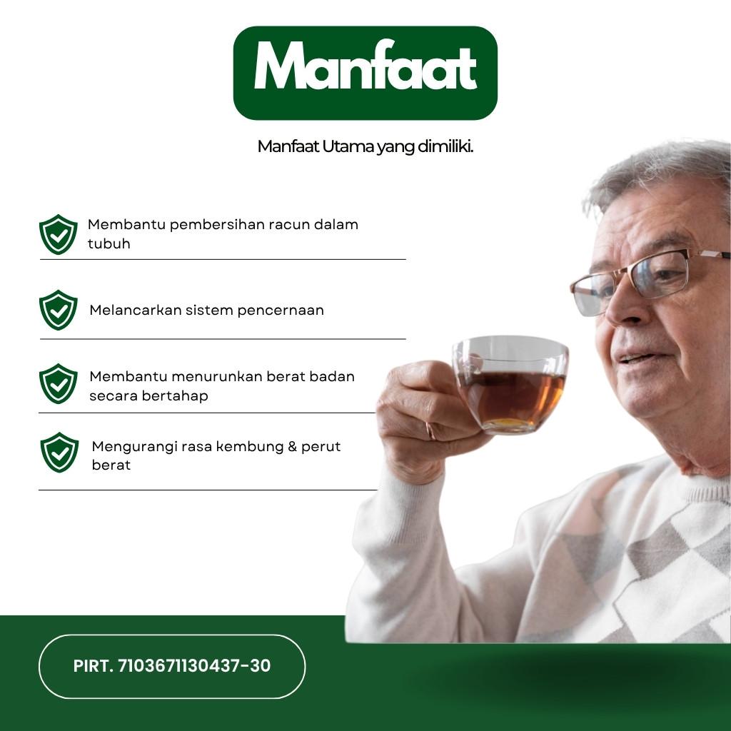 Herbanusa Teh detox Melancarakan Pencernaan 20 Bag