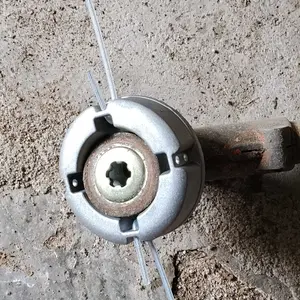 Kepala Potong Rumput Aluminium Tebal Universal Trimmer Head Mesin Potong Rumput Piringan Pemotong Rumput Multifungsi Alat Berkebun Taman Pisau Senar Berkualitas Tinggi Tahan Lama Material Alloy Kokoh Penyiang Gulma Suku Cadang Aksesori DIY Set