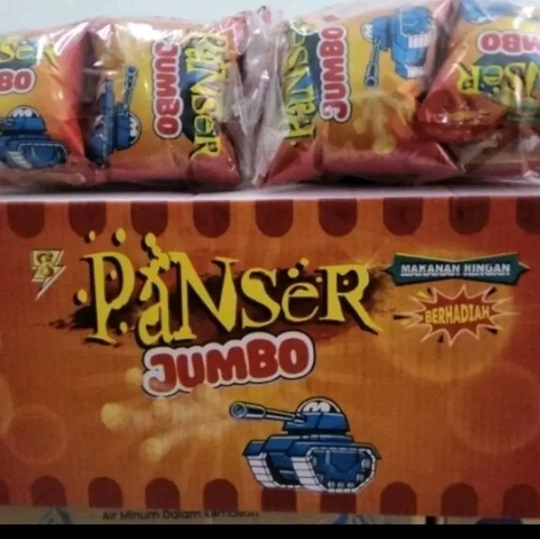 SNACK CHIKI PANSER SUPER JUMBO ISI 10 PCS