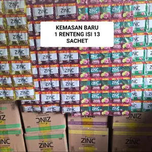 (144 sachet RANDOM ) 3/6 renceng shampo zinc random
