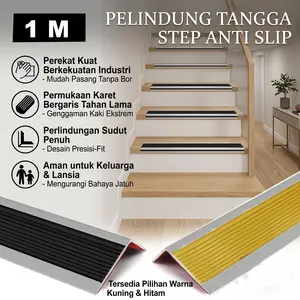 Pelindung Tangga Step Anti Slip Stair Edge Protector 5x2.5cm