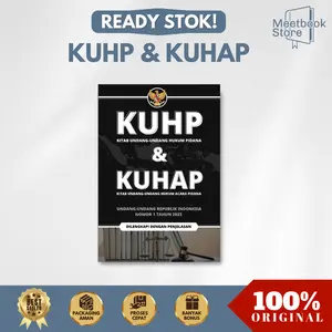 Buku KUHP & KUHAP Dilengkapi Dengan Penjelasan - Garda Cendekia