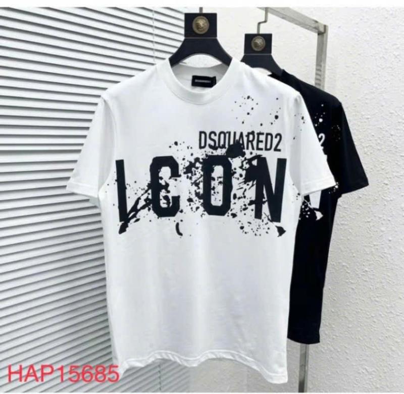 Áo Icon Vẩy Sơn Đen Trắng Mẫu Hot Trend 2025 Siêu Cấp Chuẩn Tem Mác DSP Mẫu Mới Nhất 2025 - Cho Nam Quai Da 0