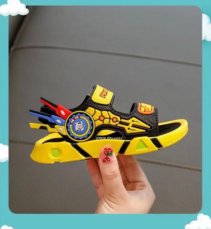 Product Introduction of Sandal tidak licin untuk kanak-kanak, kasut pantai luar, tapak musim panas yang lembut untuk pelajar sekolah rendah, kasut fesyen yang kacak hds840 16