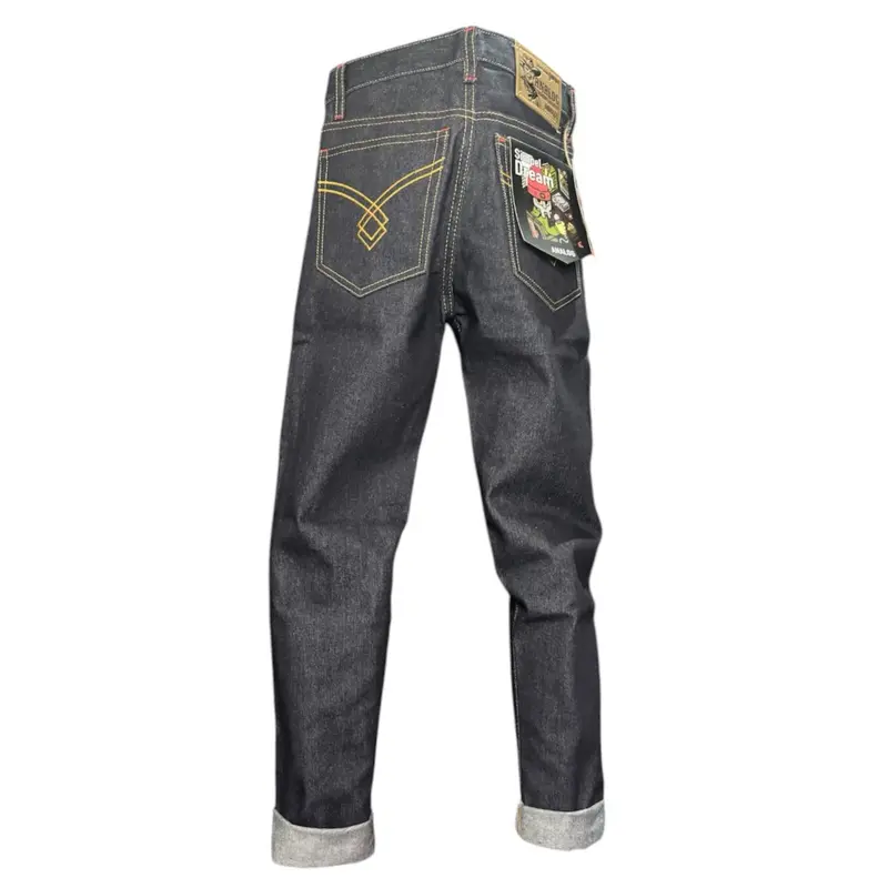 CELANA DENIM SELVEDGE ACCENT 16oZ ANALOG ART SIMPLE DREAM / RAW DENIM / SELVEDGE PRIA / JEANS PRIA / DENIM KAKU / DENIM ANAK TANGGUNG DAN DEWASA 8