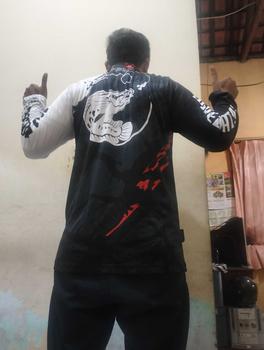 Product Review of JERSEY BAJU LENGAN PANJANG MACING CASTING PREMIUM EDISI BATIK RIAU - RAZETO APPAREL from b**l 1