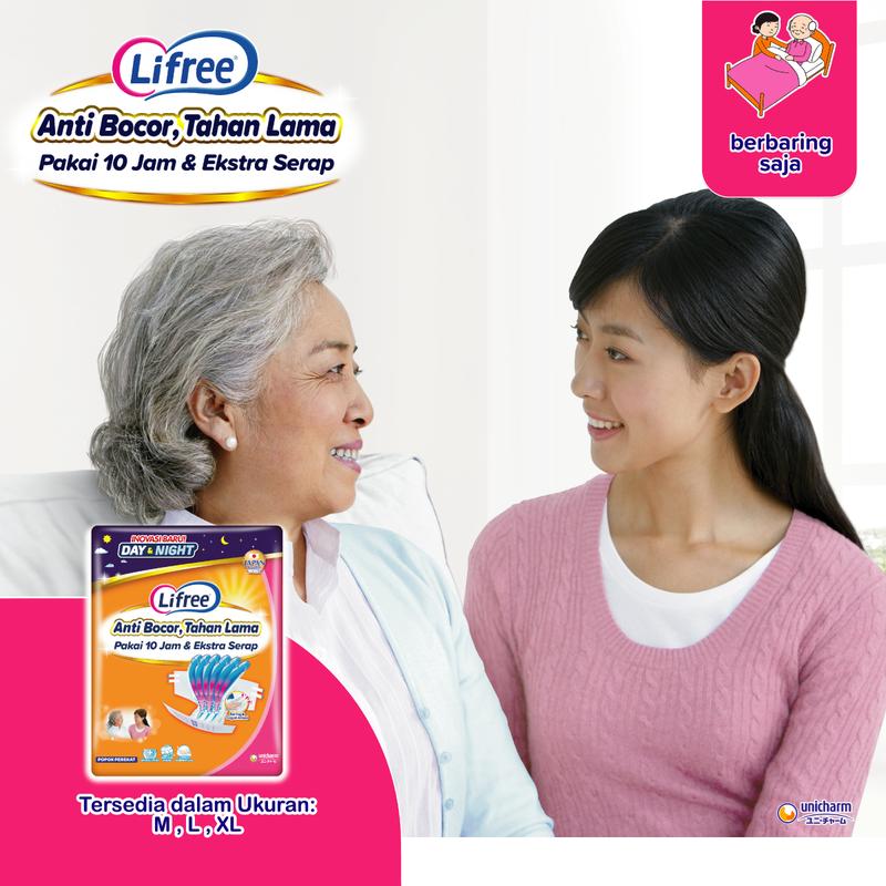Lifree Popok Dewasa Perekat M 27 E-Box 1