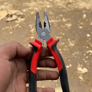 JLD Tang Multifungsi 8Inch 6Inch (Needle Nose Pliers/Lineman Pliers/Diagonal Pliers) Fungsi Lengkap (Potong, Crimp, Strip) Tang Kombinasi Kualitas Premium