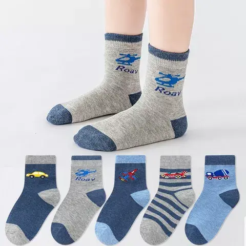 Kaos Kaki Anak Motif Karakter Lucu PAUD/TK & SD, Laki-laki Perempuan Bahan Lembut 1