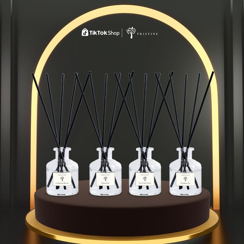 Pristine Signature Reed Diffuser 4-Pack Bundle - 50ml | Signature ...