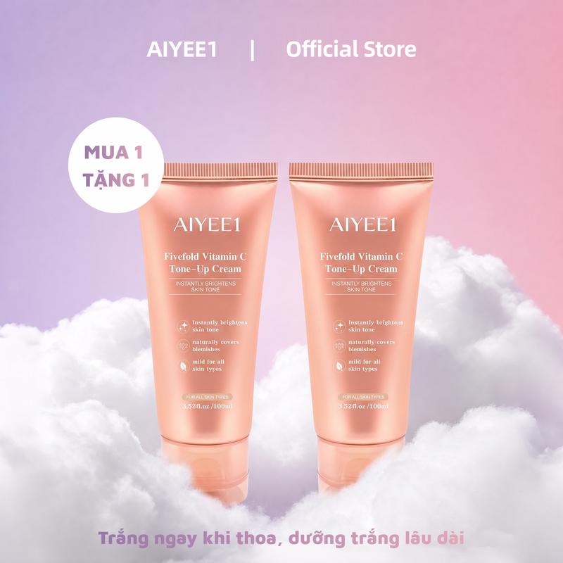 Kem nền cơ thể 5 VC AIYEE1 dưỡng da VC kết cấu mỏng làm da sáng toàn thân COD