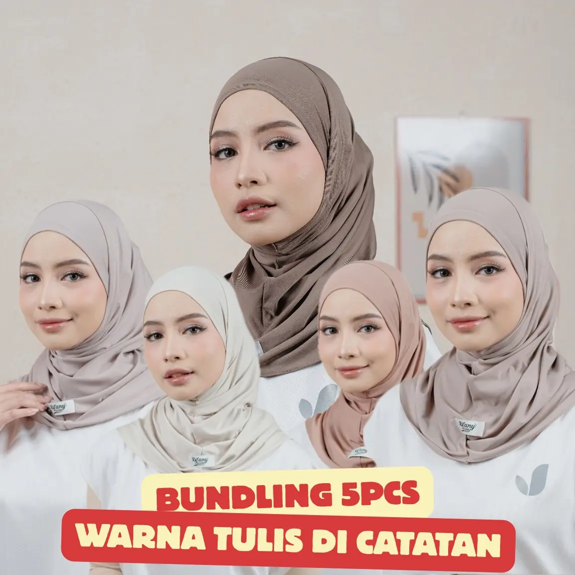 BUNDLING 5PCS (warna tulis di catatan)