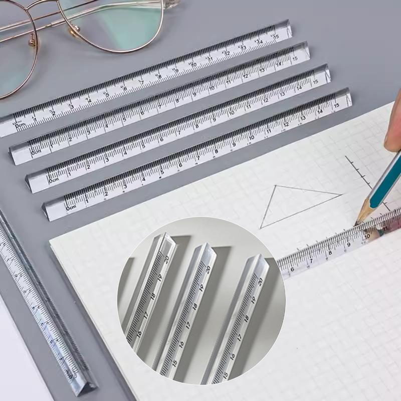 GV Smooth Edges Triangle Ruler Three Dimension Scale Durable - TikTok ...