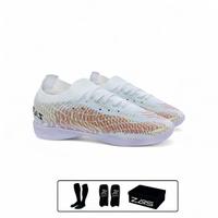 Gambar Zars - Sepatu Futsal Nova Devianz White Gold Magenta IN Boots - White/Cyan/Efraid, 39 dari ZarsOfficialStore Kab. Tangerang 4 Tokopedia