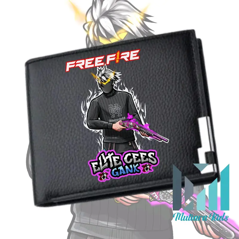 Dompet Pria Karakter FF Elite Cees Gank Dompet Wallet Karakter FF Elite Cees Gank Dompet Anak Karakter FF Elite Cees Gank 4