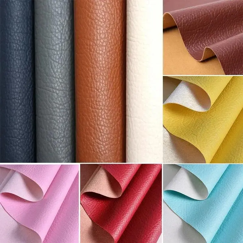 Vải da PU, kích thước A4, thiết kế quả vải, chất liệu tổng hợp giả, thích hợp để may, cho túi nơ, ghim cài áo, ghế Sofa và vật liệu tự làm trên ô tô, tấm vật liệu