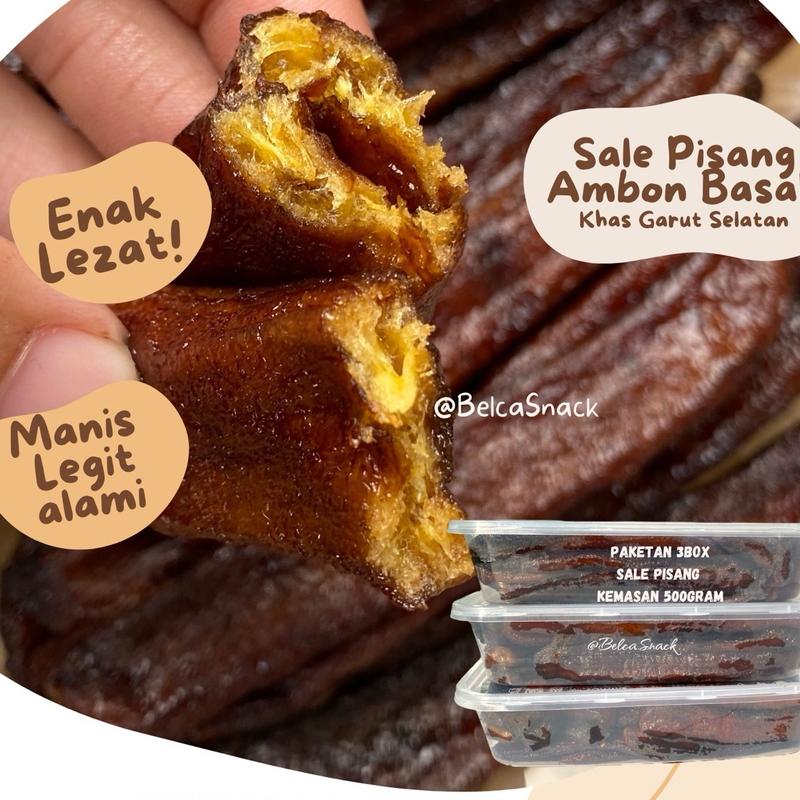 Paket Ramadhan 3box | Sale pisang Ambon Khas garut Selatan super legit super premium  Bebas gula BelcaSnack Cemilan Makanan 0
