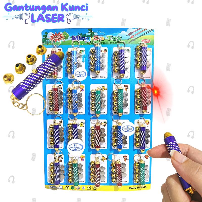 OG Mainan Anak Jadul Lampu Laser 4 in 1 0