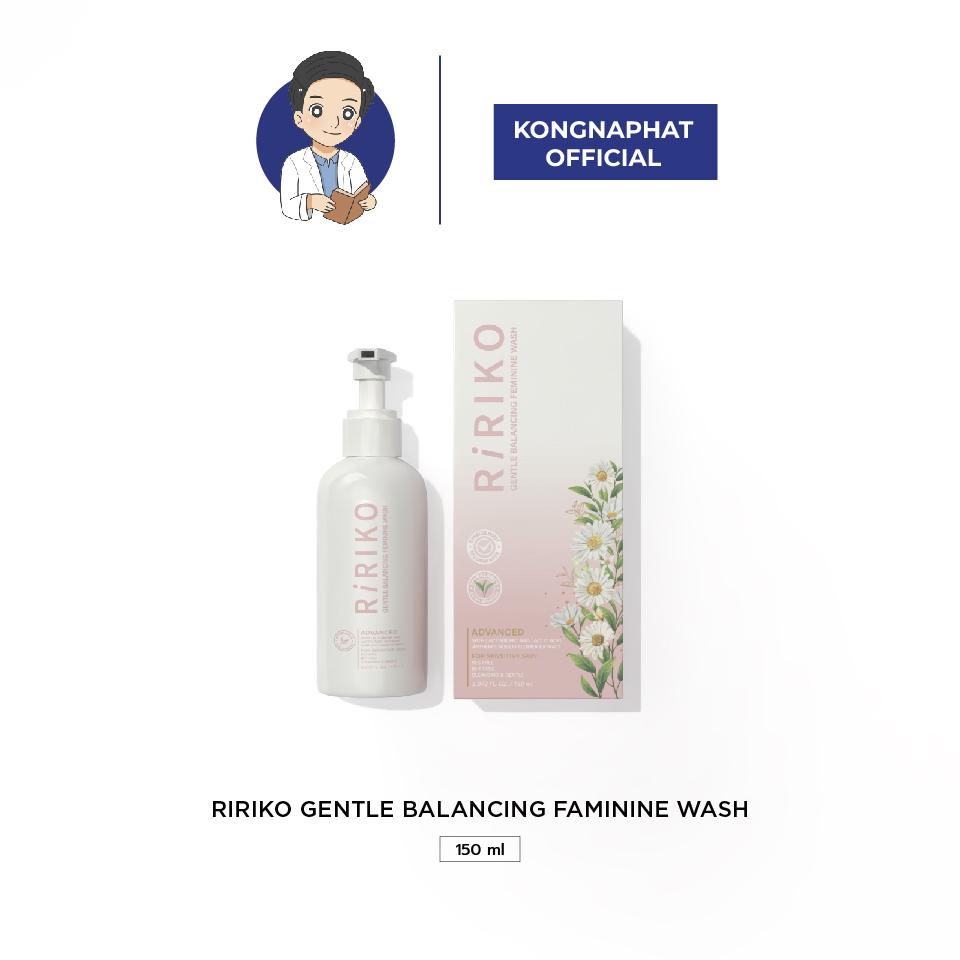 ลดสนั่น! RIRIKO GENTLE BALANCING FEMININE WASH - ผลิตภัณฑ์ทำความสะอาดจุดซ่อนเร้นผู้หญิง กลิ่นชาเขีย