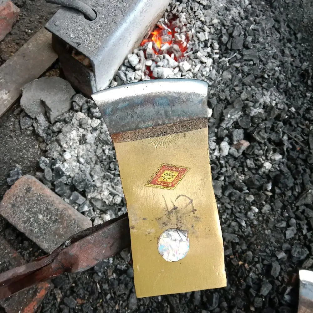 kapak CAP MATA 2LB Siap sepuh siap pakai tanpa asah cocok untk kayu/batang sagu