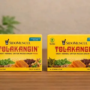 2 BOX TOLAK ANGIN CAIR PLUS MADU 15 ml 12 SACHET