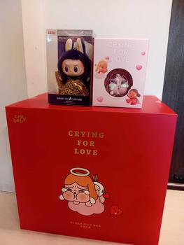 Product Review of POP MART CRYBABY Crying for Love Series-Plush Gift Box Figures Toys from M**m 0